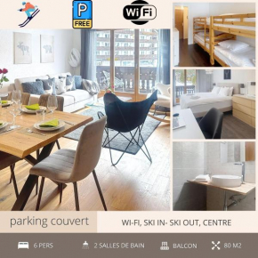 Morgins Cosy, Ski-in & out, Parking, Vue, Central, Wifi